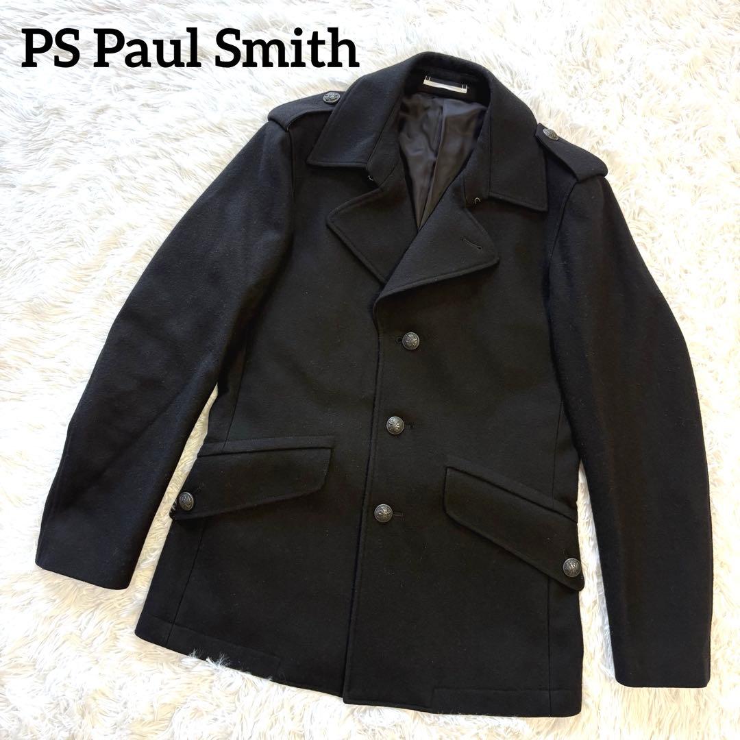 あきたん＊美品✨ピーエスポールスミス L ナポレオンコート ピーコート