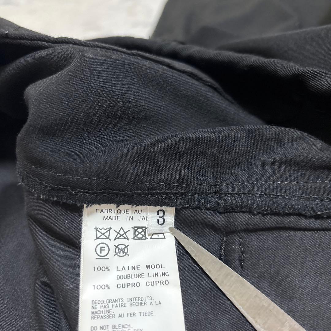 22SS Yohji Yamamoto アイレット ギャバパンツ