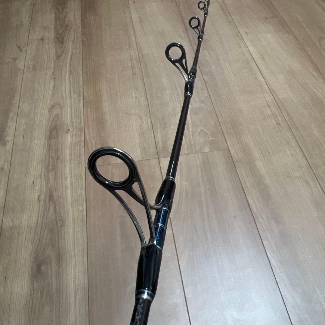 美品　ダイワ ソルティガ コースタル HIRAMASA 54Sジギングロッド