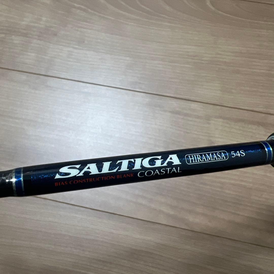 美品　ダイワ ソルティガ コースタル HIRAMASA 54Sジギングロッド
