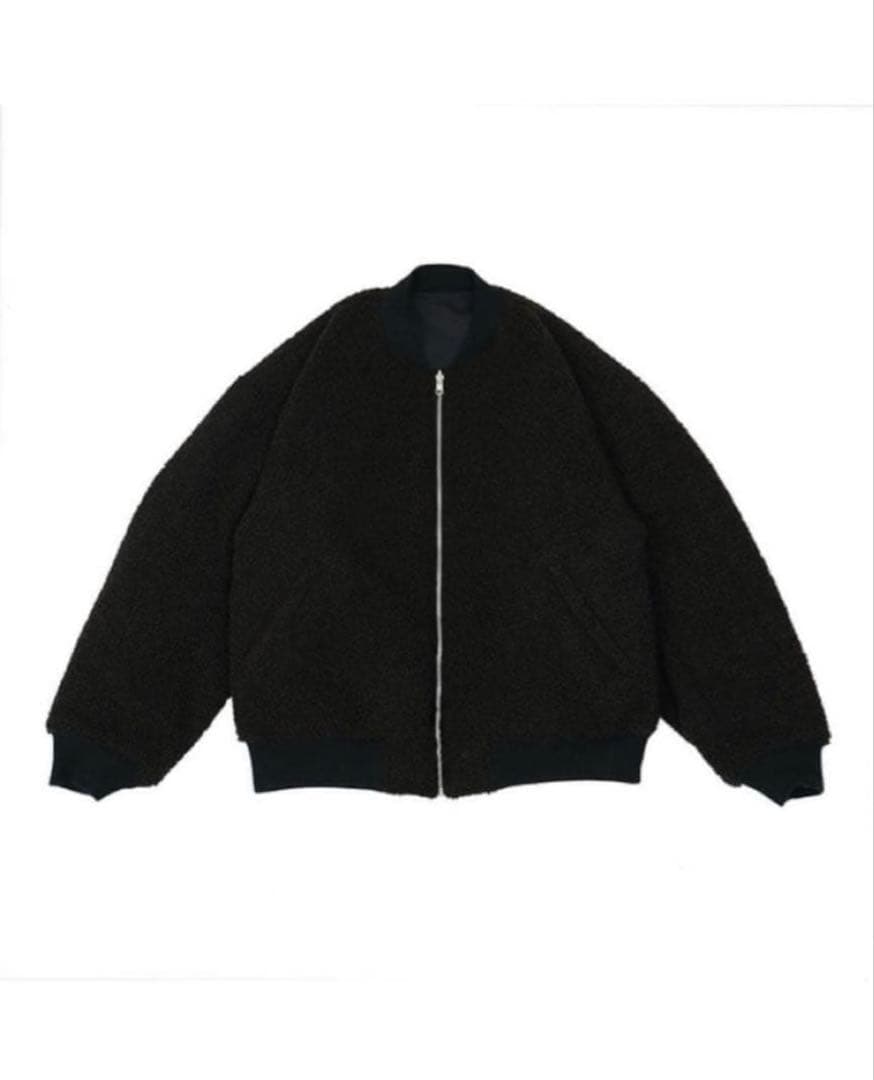 ジャケット・アウター KAJA REVERSIBLE BOA NAYLON BOMBER JACKET