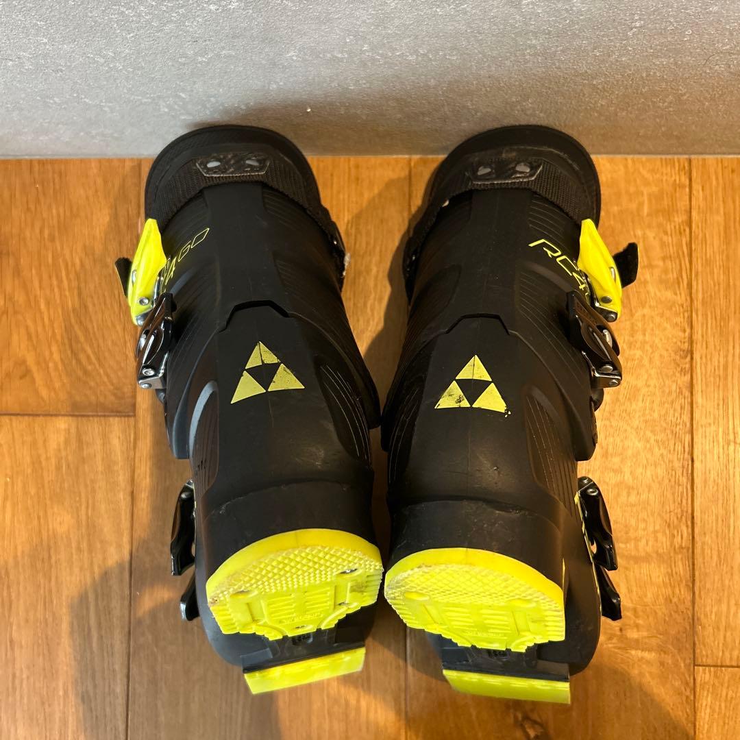 FISCHER RC4 GO 子供用スキー靴 ブラック/イエロー 23.5cm