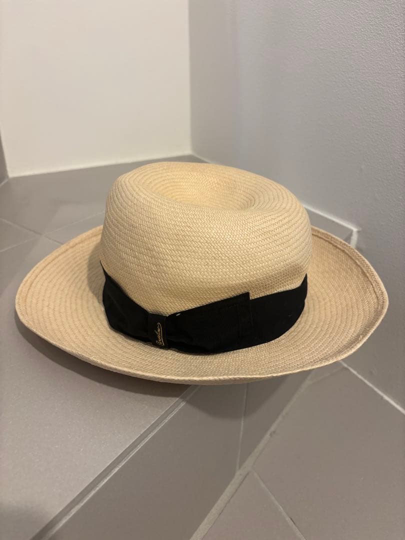 ほぼ未使用Borsalino パナマハット58