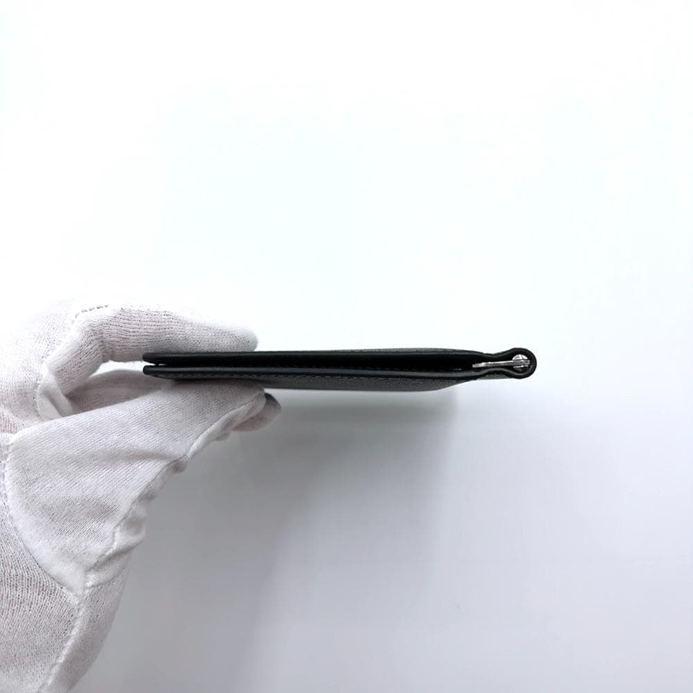 ◇セリーヌ◇レザー/ロゴ/マネークリップ/ブランド/ブラック