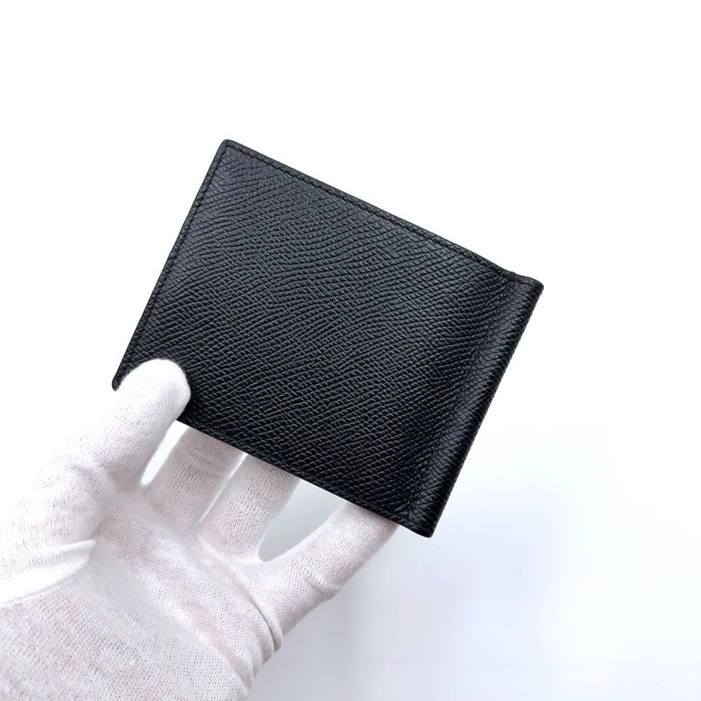 ◇セリーヌ◇レザー/ロゴ/マネークリップ/ブランド/ブラック