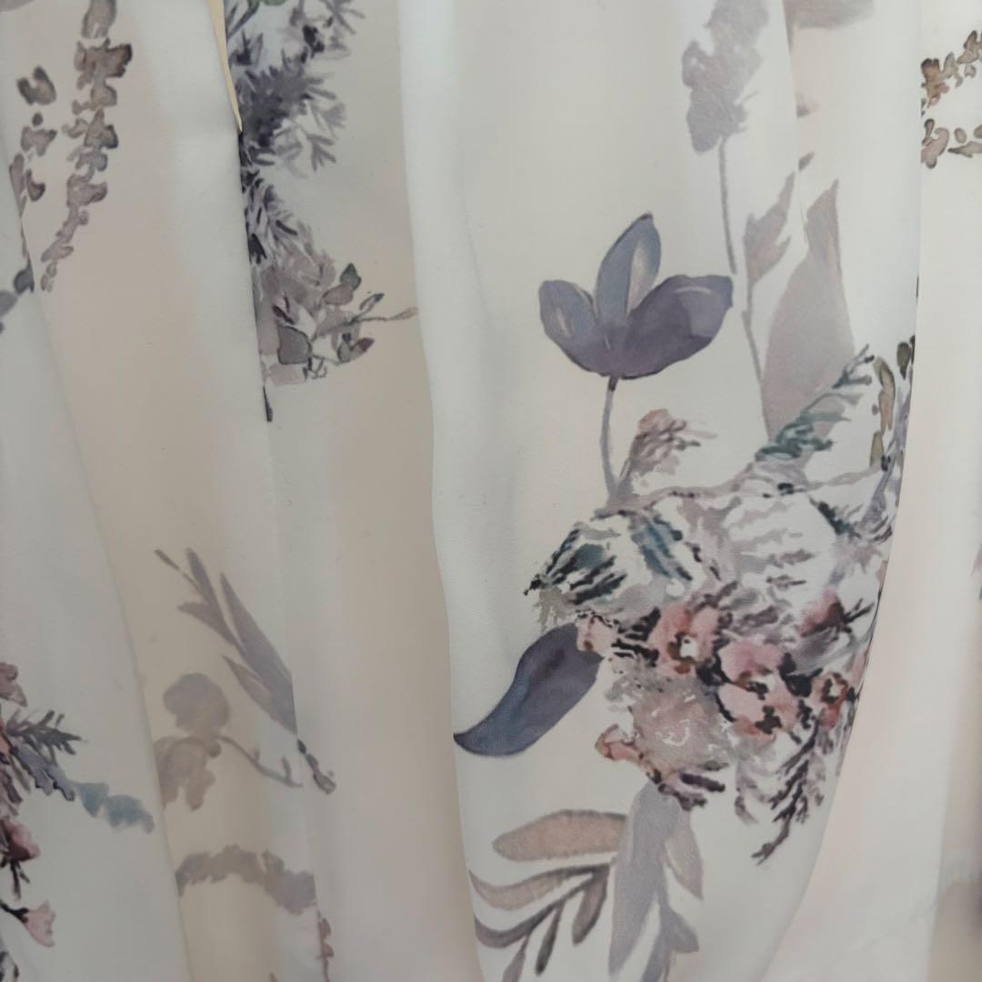 ワンピース Herlipto French Bouquet Puff Sleeve Dres