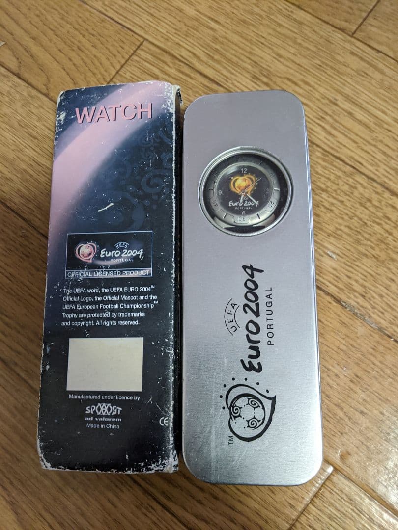 【超プレミアム】オフシャルEuro2004腕時計