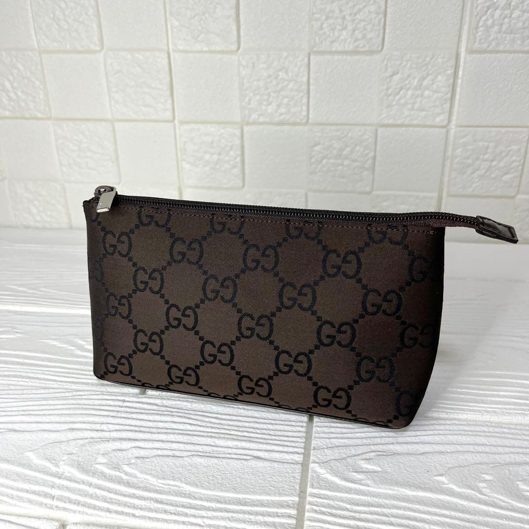 ✨極美品✨☘️GUCCI☘️✨ワンショルダー✨バンブー✨GG柄✨ナイロンキャンバス✨