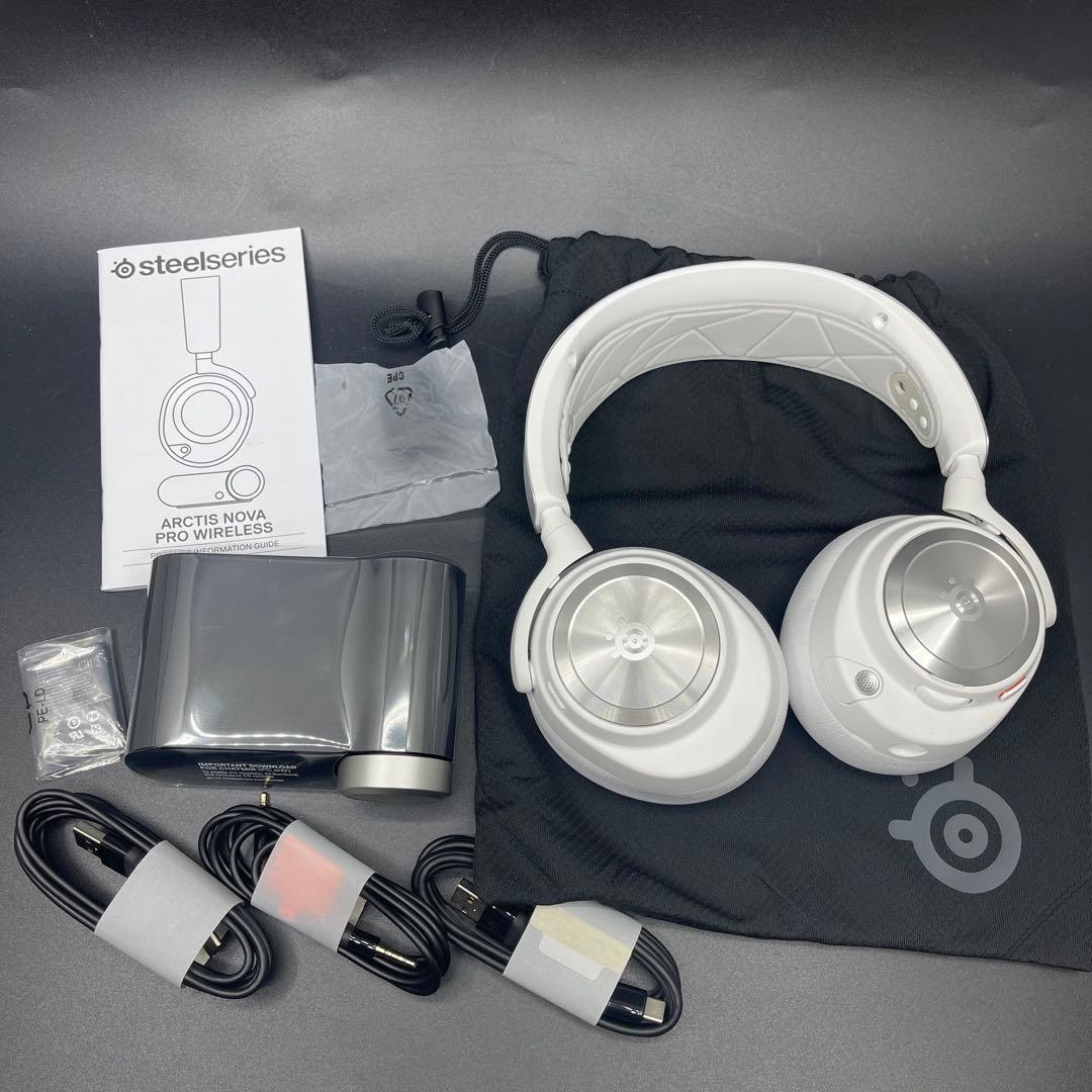 SteelSeries Arctis Nova Pro Wireless 極美品