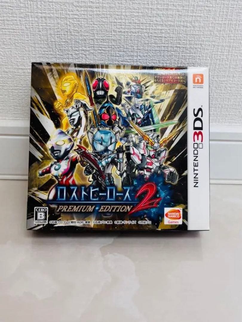 ロストヒーローズ2 Premiumedition 3DS ソフト 設定資料集付き