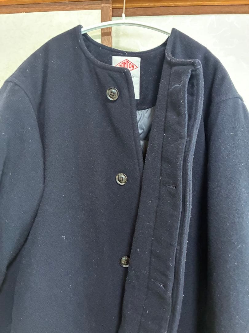 n*o様 DANTON x Ray BEAMS モッサノーカラー ダウンコート