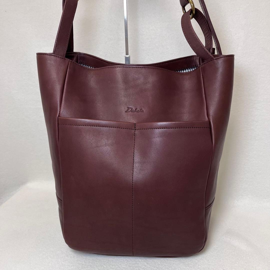 ☆極美品☆ 完売品 ゆべし ダコタ コラボ ガトー ショルダーバッグ チョコ