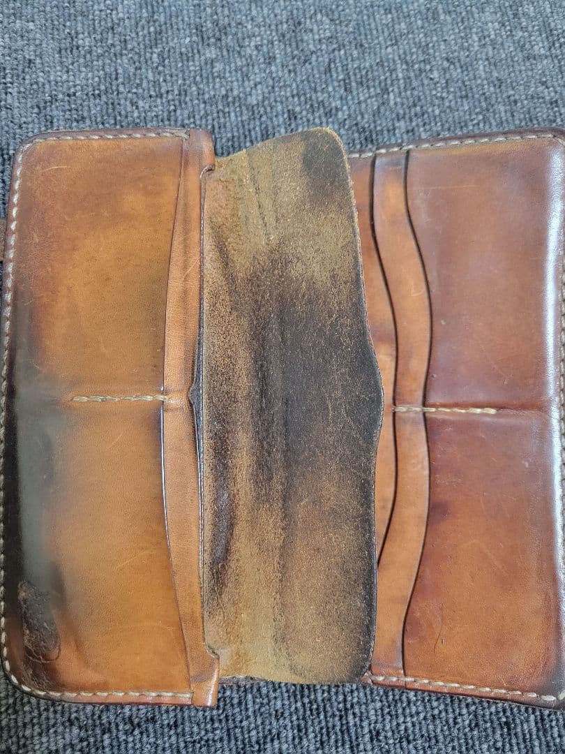 天神ワークスロングウォレットLW05 ウォレットロープ8本編み