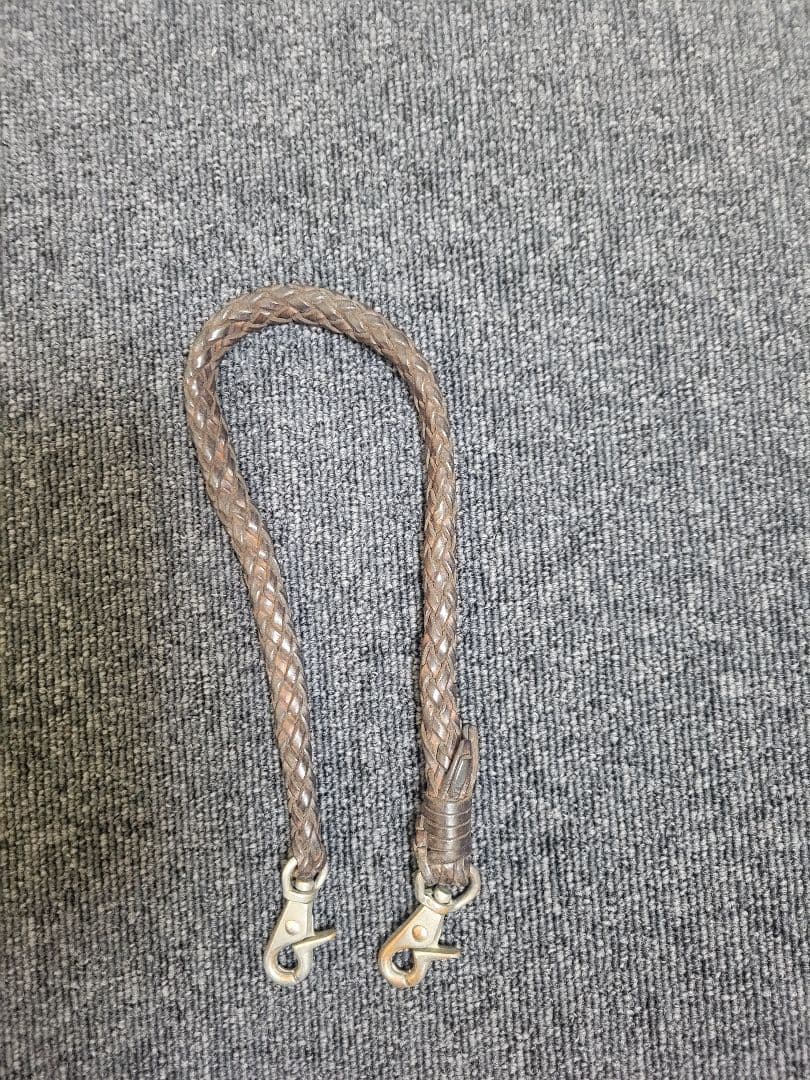 天神ワークスロングウォレットLW05 ウォレットロープ8本編み