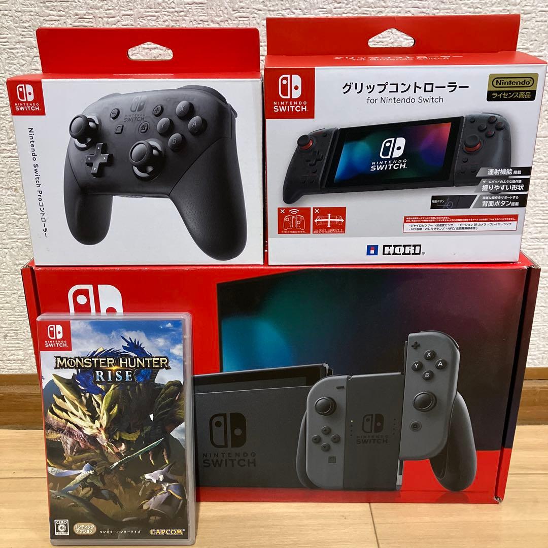 Nintendo Switch 本体+コントローラー2種セット　⭐︎オマケ付き⭐︎