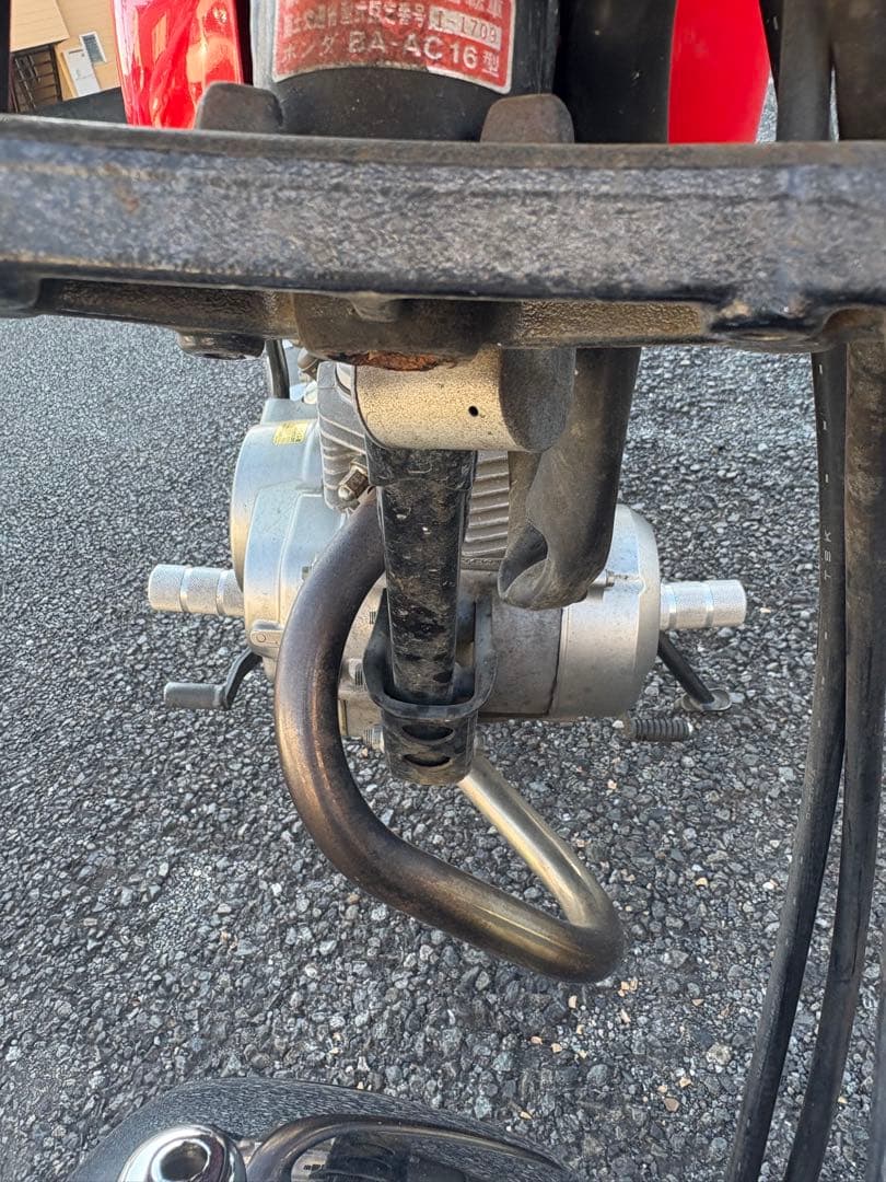 エイプ50 モリワキマフラー