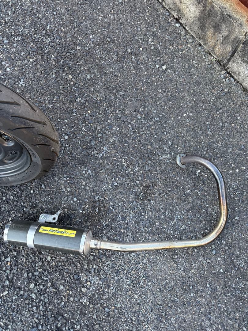 エイプ50 モリワキマフラー