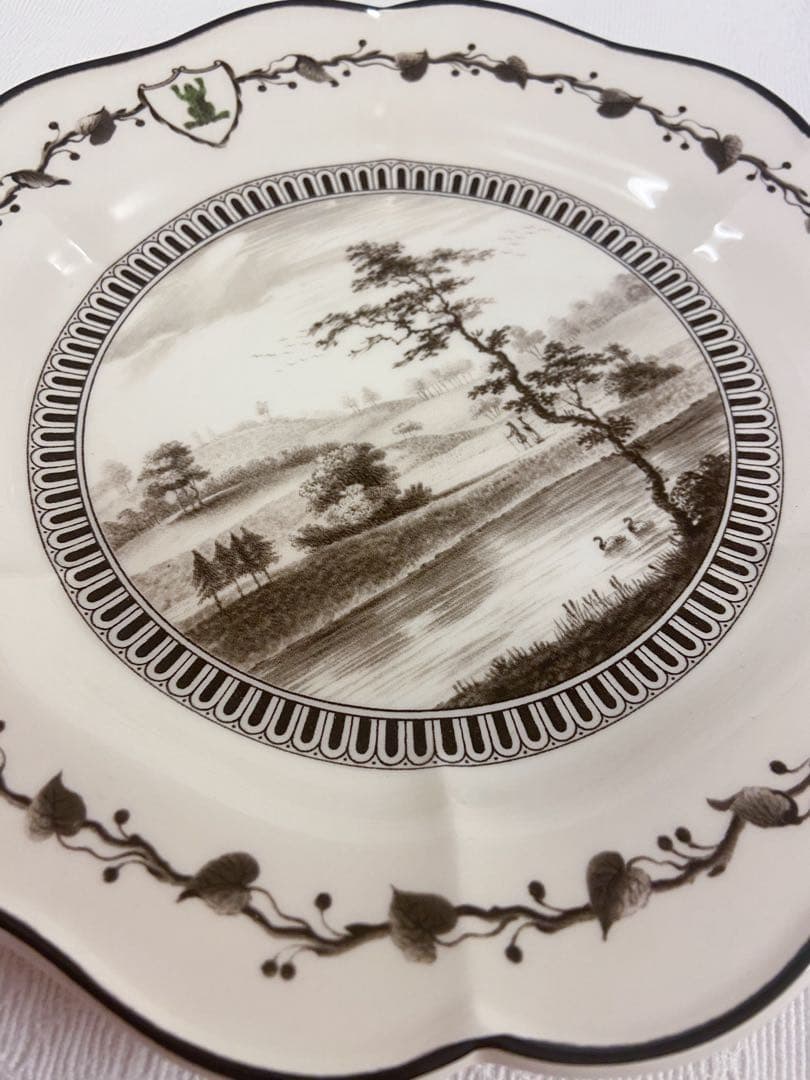 残り1 ウエッジウッド　フロッグサービス　4 枚　サイズ　22センチ