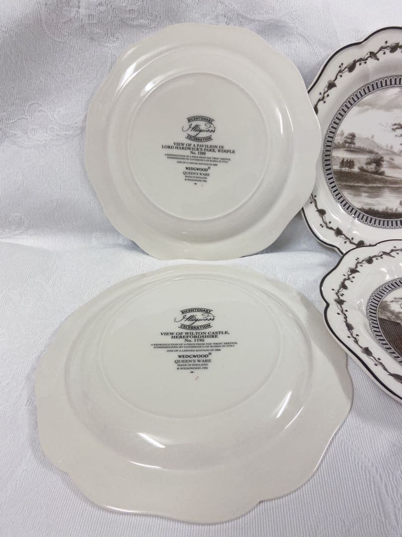 残り1 ウエッジウッド　フロッグサービス　4 枚　サイズ　22センチ