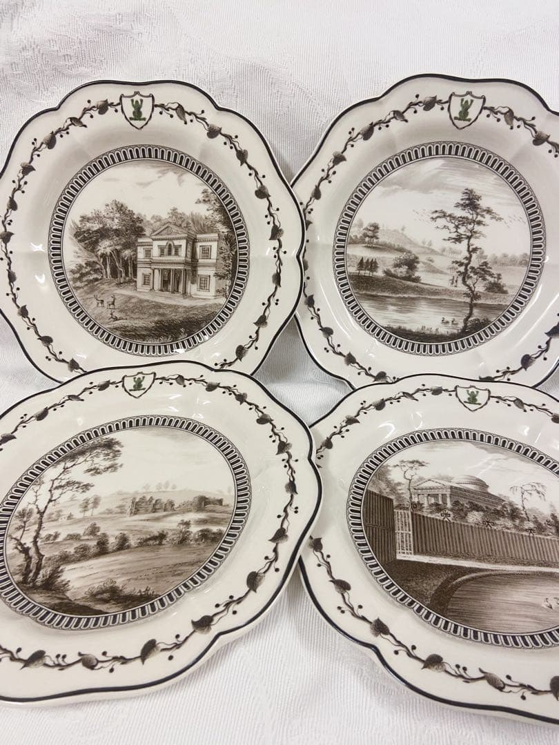 残り1 ウエッジウッド　フロッグサービス　4 枚　サイズ　22センチ