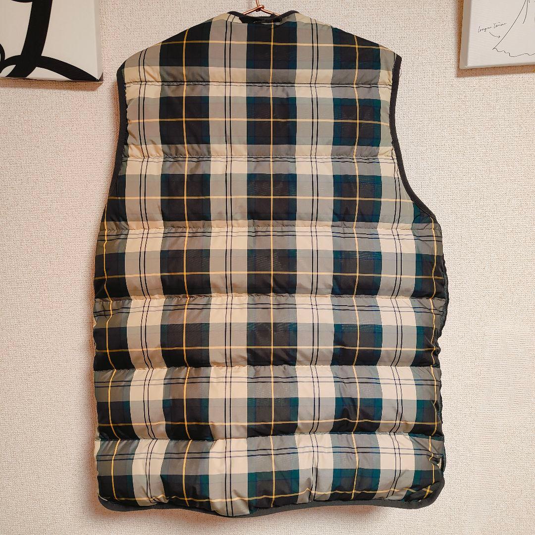 破格 Barbour ダウンベスト ダークグリーン 38