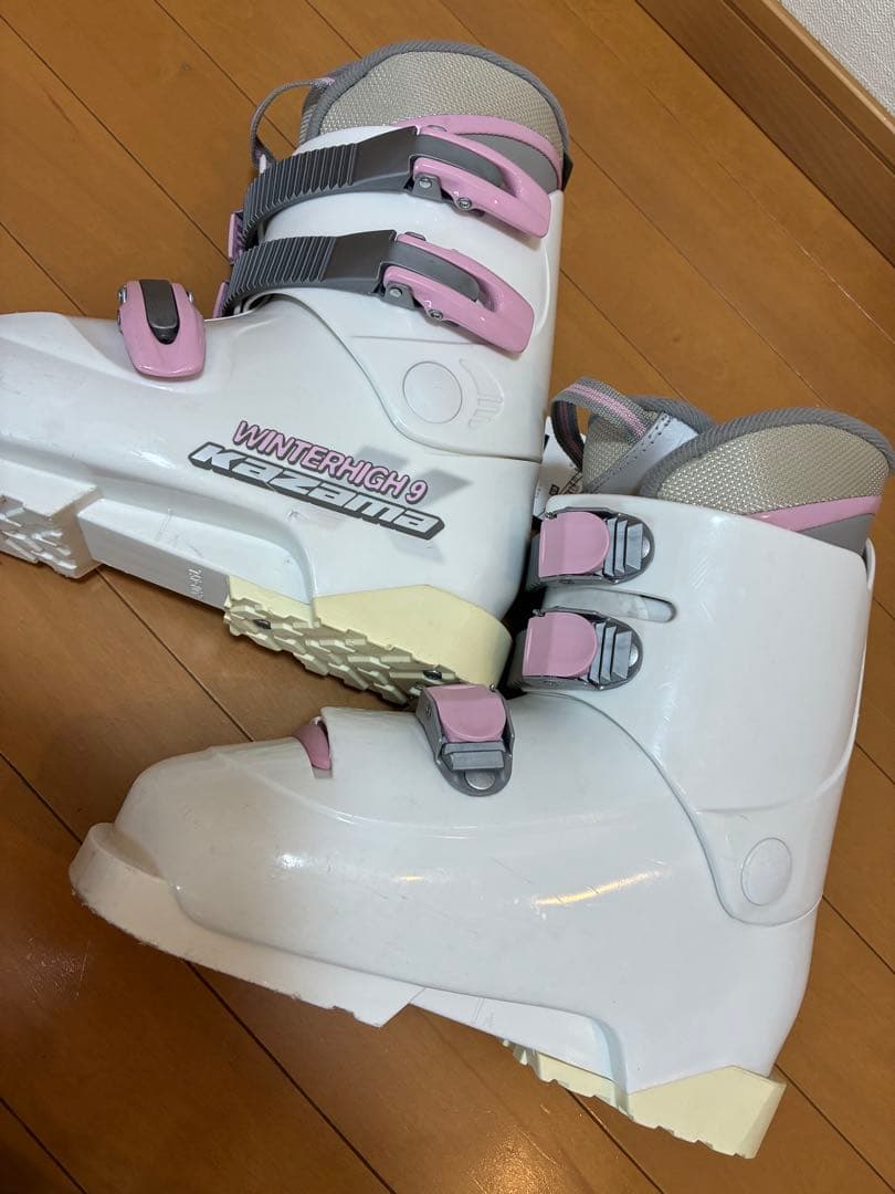 美品 スキーセット 板146cm 靴24cm身長140〜160cm用