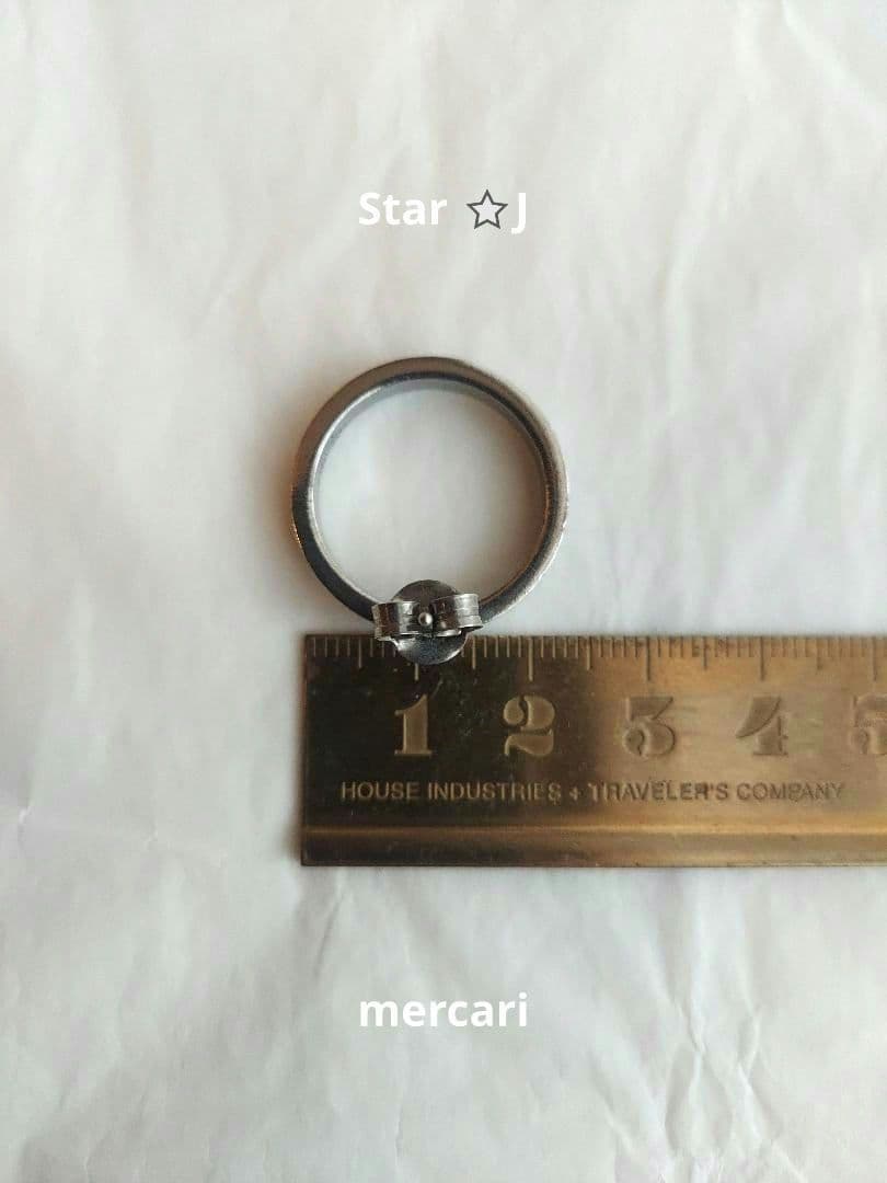 【新品・未使用】MaisonMargiela CircleNumberロゴピアス