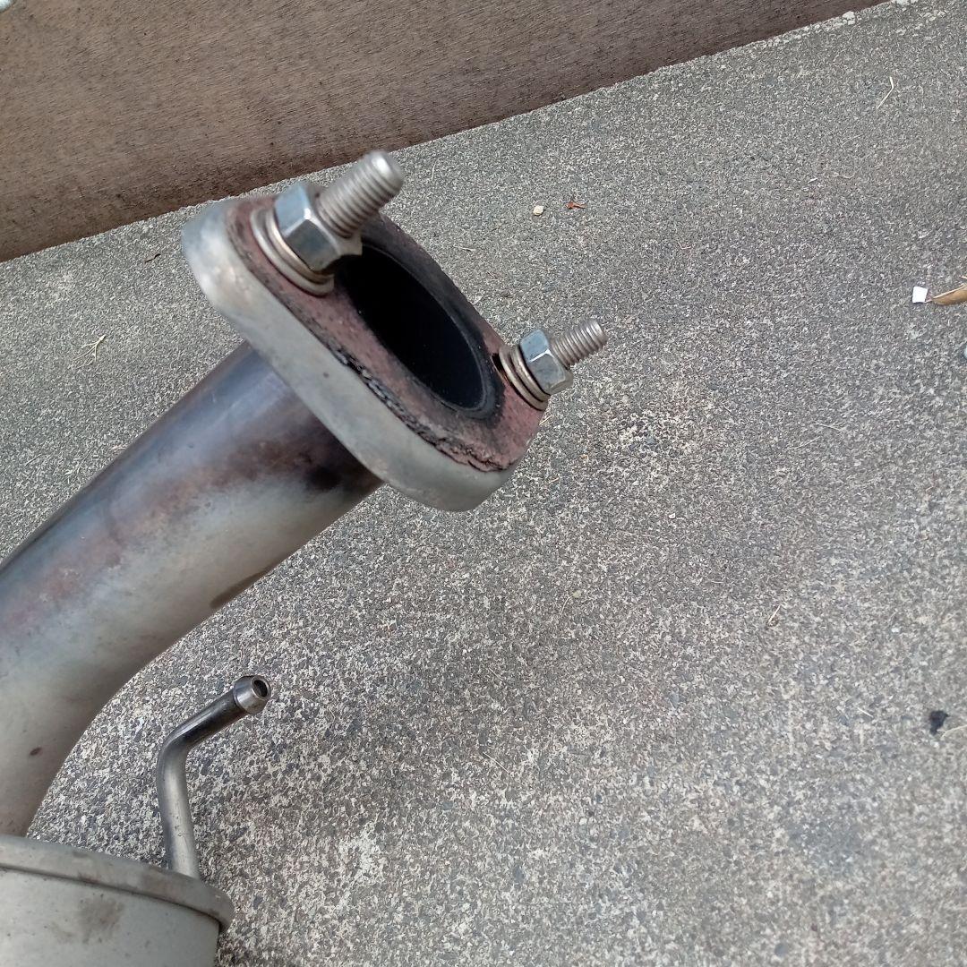 ホンダ　バモス　FUJITSUBOステンレスマフラー