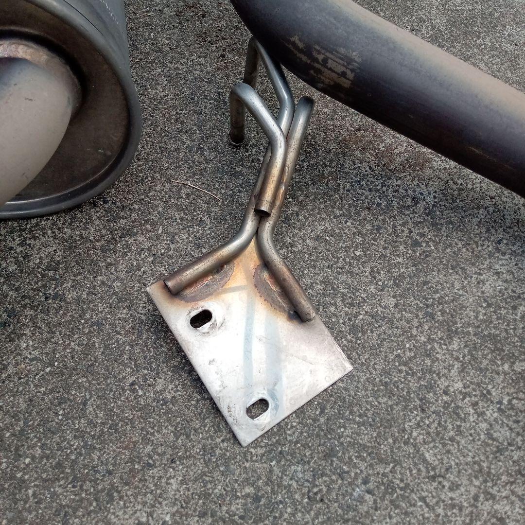 ホンダ　バモス　FUJITSUBOステンレスマフラー