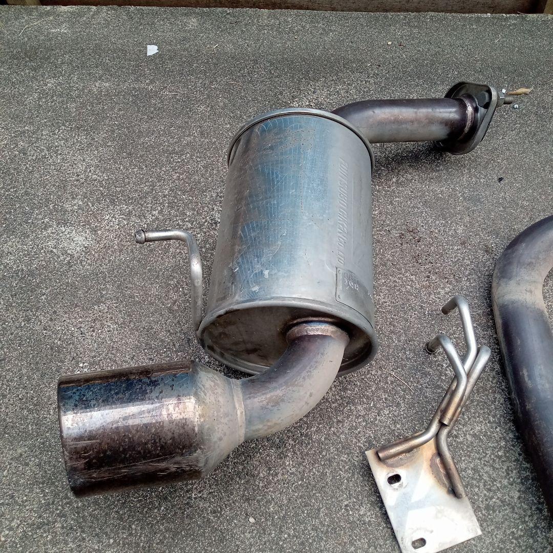 ホンダ　バモス　FUJITSUBOステンレスマフラー
