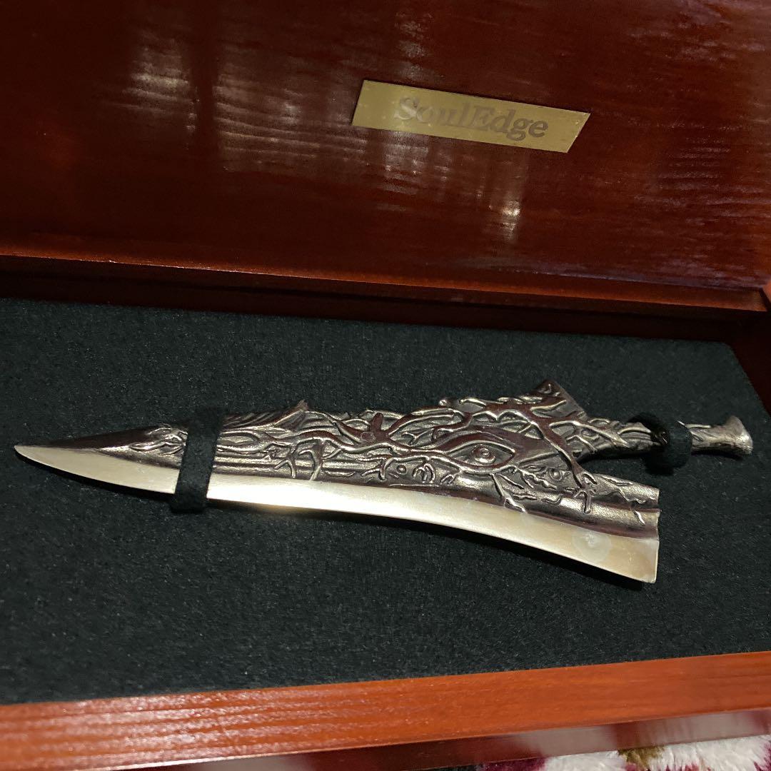 超絶激レア！　ソウルエッジ　ペーパーナイフ　当選通知付美品　バンダイナムコ　魔剣