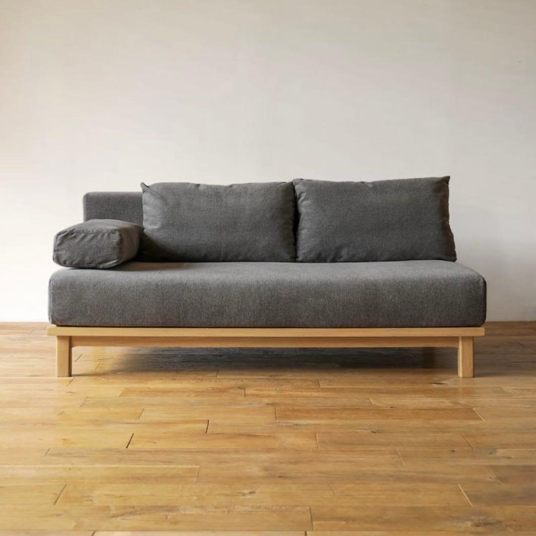 sieve ソファrect unit sofa ワイドタイプ　グレー