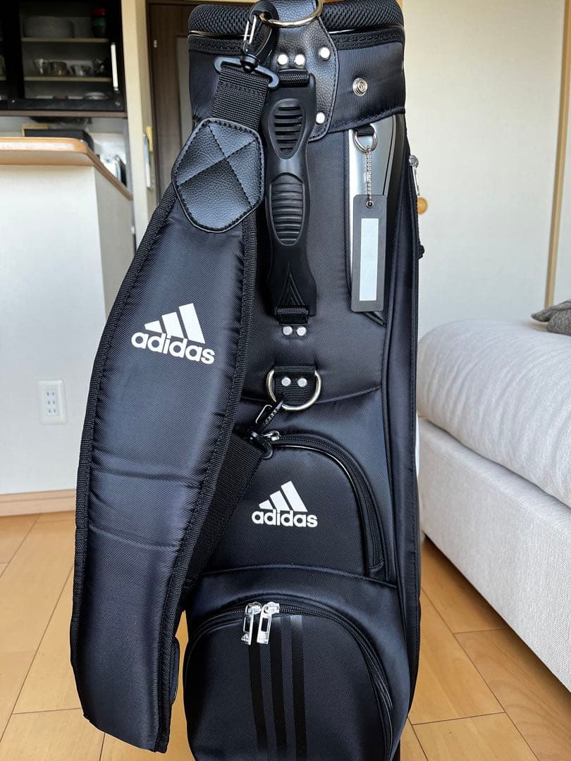 専用　美品adidas アディダス ゴルフ　カートキャディバッグ　XA227 黒