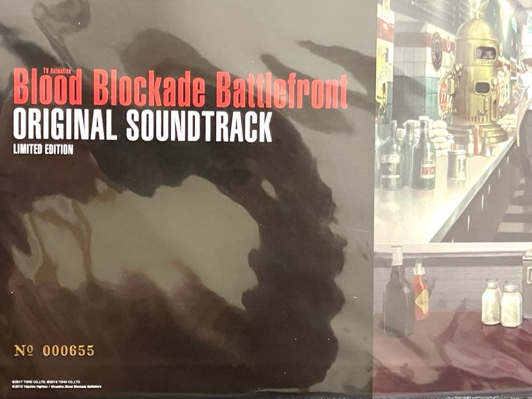 『血界戦線』オリジナル・サウンドトラック【限定版LP】激レア