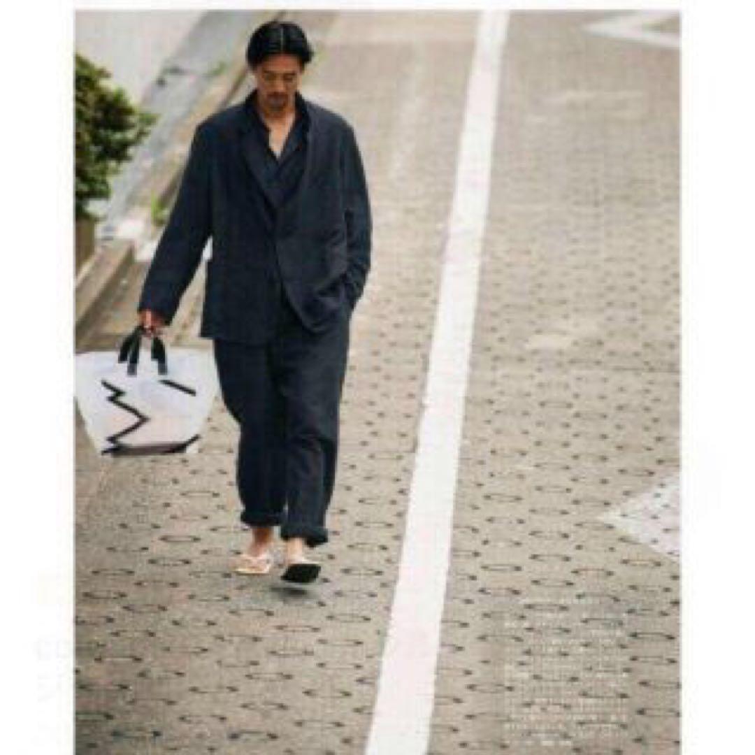 新品未使用COMOLI 20AW ウールシルクセットアップ チャコール サイズ2