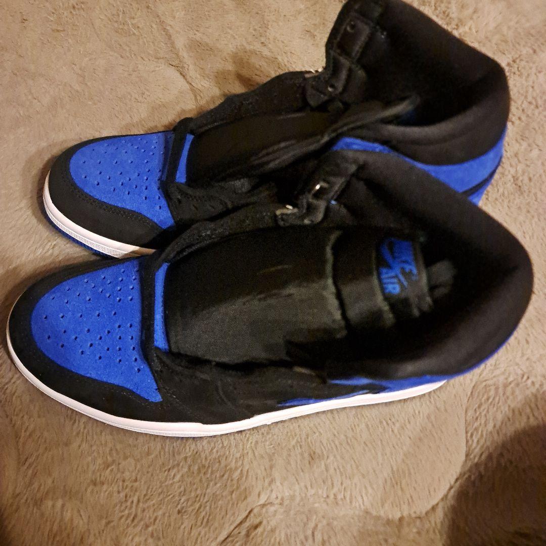 NIKEエアジョーダン1 HIGH OG ブラック/ブルー