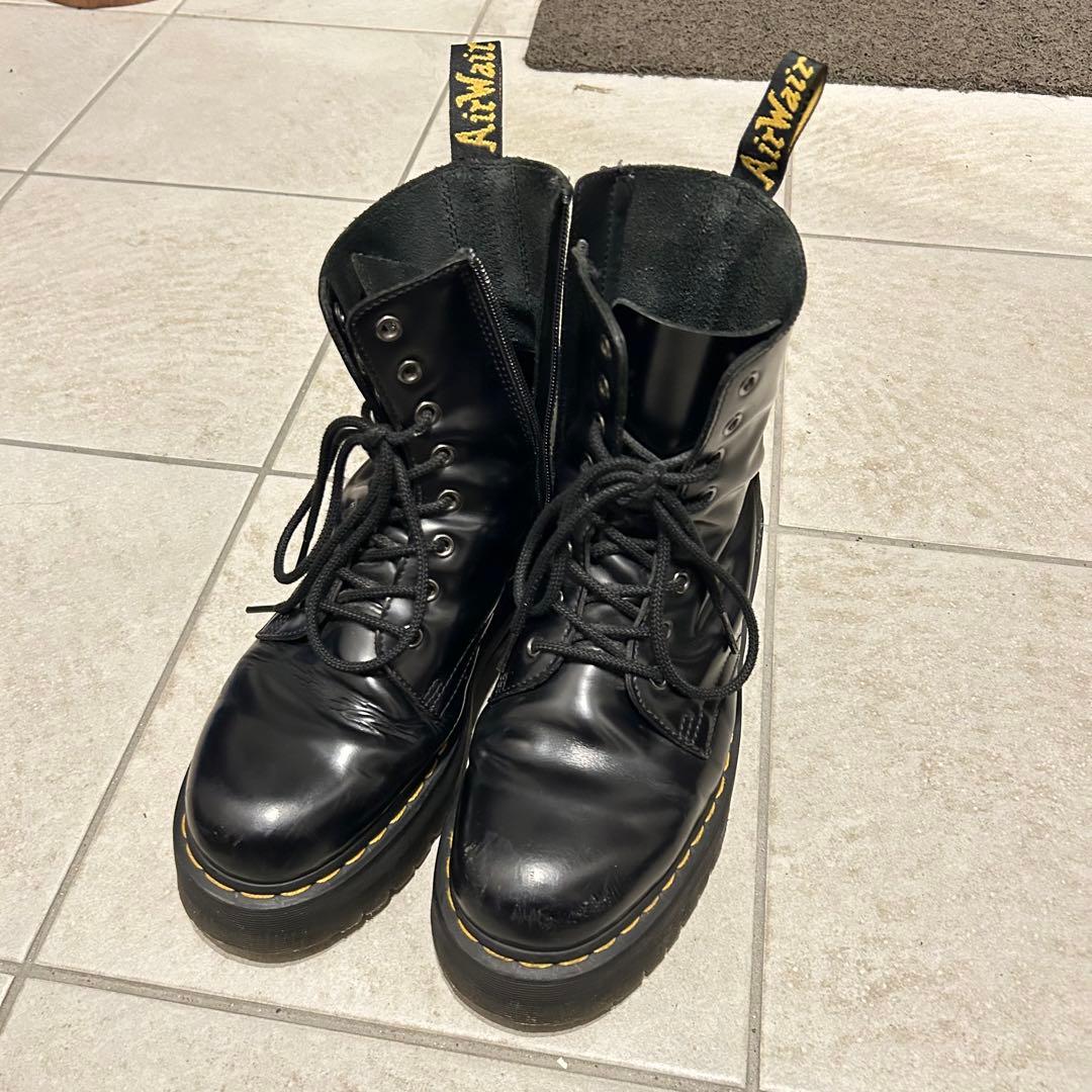 dr.martens jadon 厚底ブーツ UK8 ブラック　27cm