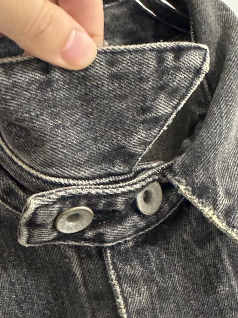 DAIRIKU 22SS Denim Cover All Mサイズ ブラック