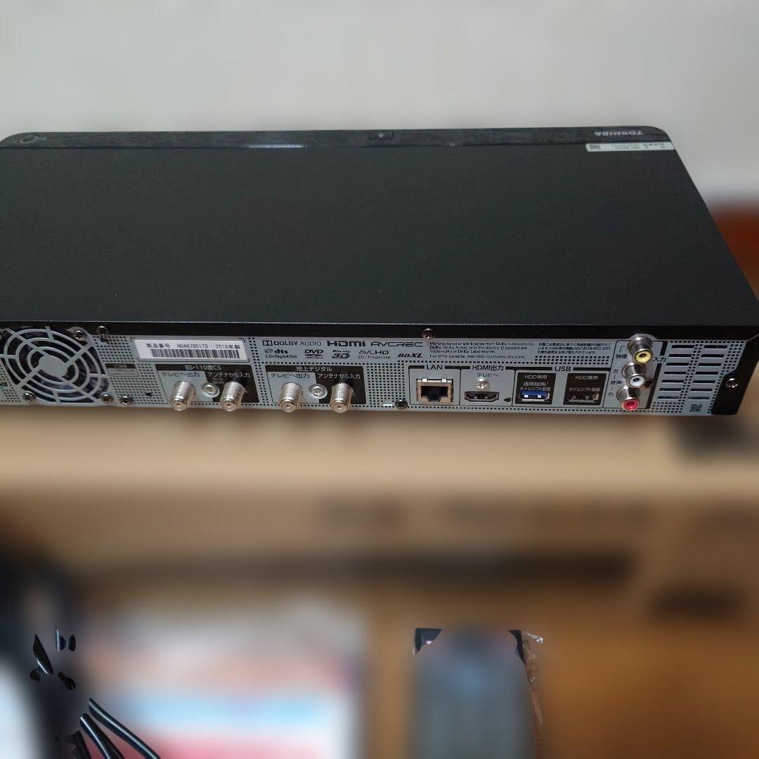 レコーダー TOSHIBA REGZA DBR-M400B 4TB