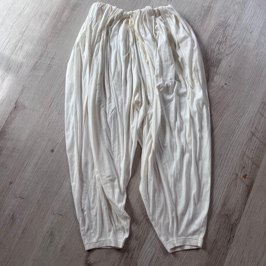 ETRE TOKYO エトレトウキョウ ウエストギャザーバルーンカットパンツ