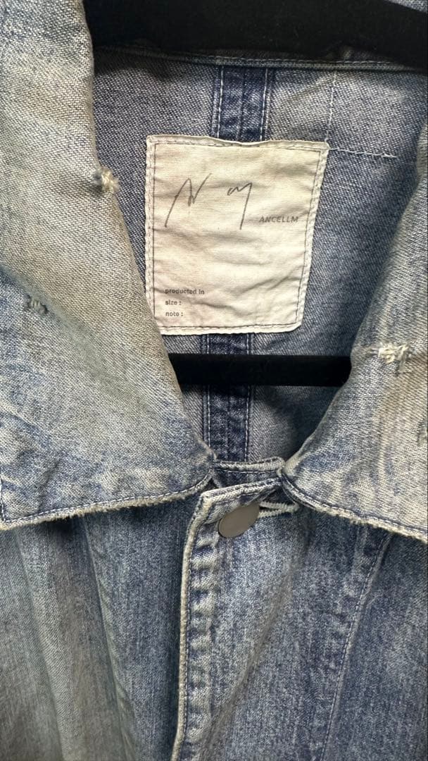 ジャケット・アウター ANCELLM DENIMCOVERALL