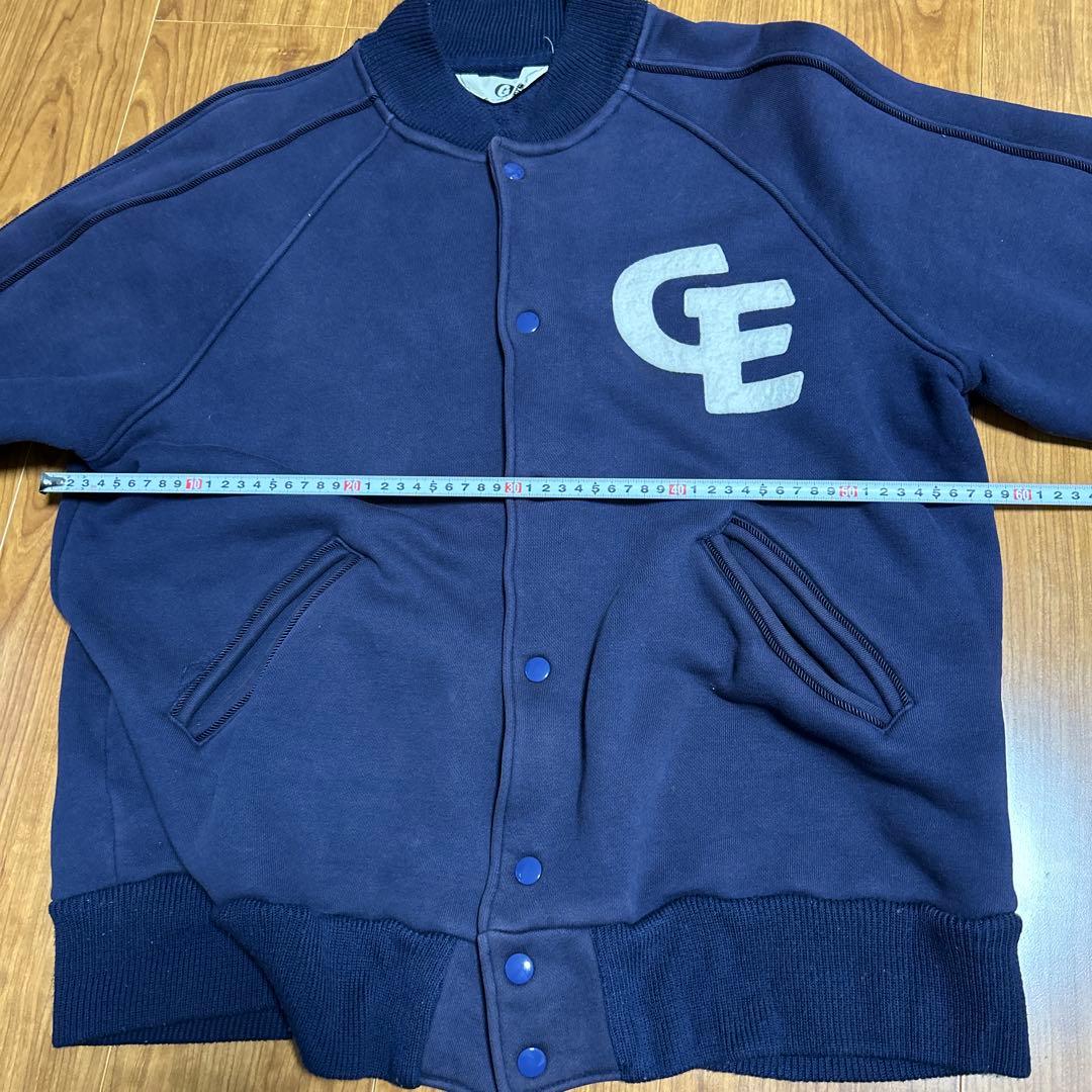 グッドイナフ　スウェットスタジャン　GOOD ENOUGH ネイビー