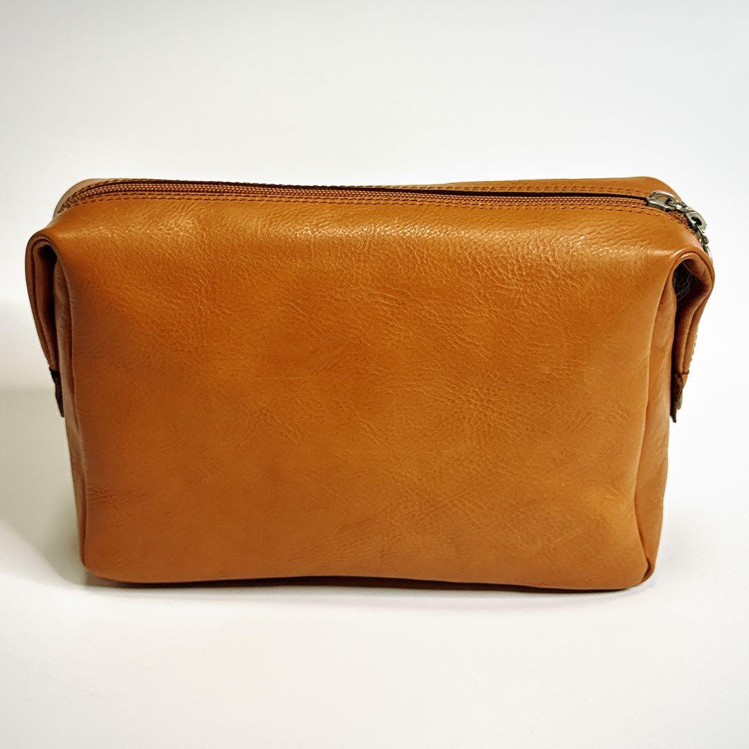 【希少品】Ferrari schedoni　レザーポーチ　トラベルバッグケース