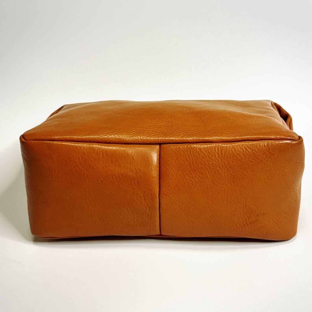 【希少品】Ferrari schedoni　レザーポーチ　トラベルバッグケース