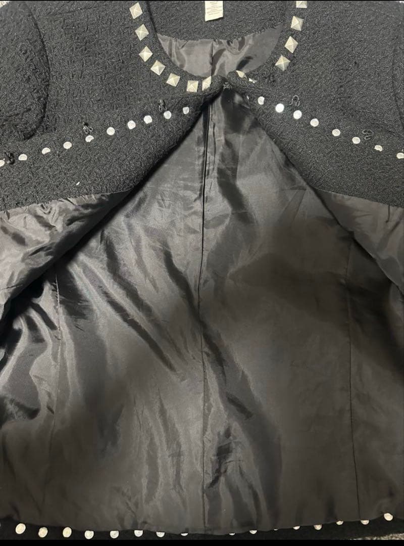 ツイード、スタッズジャケット短丈 OUR LEGACY