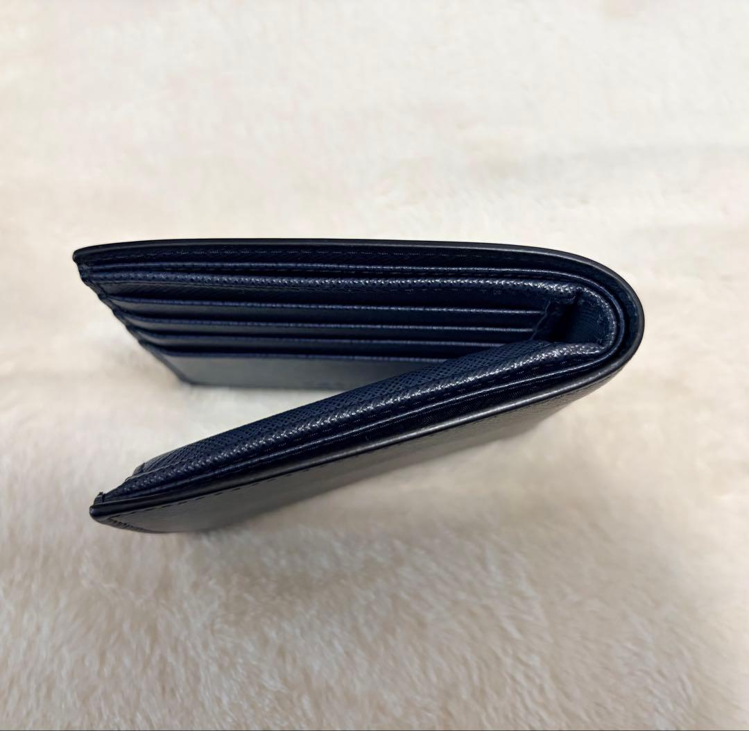 クララ PRADAサフィアーノレザー 二つ折り財布 箱付 証明カード付