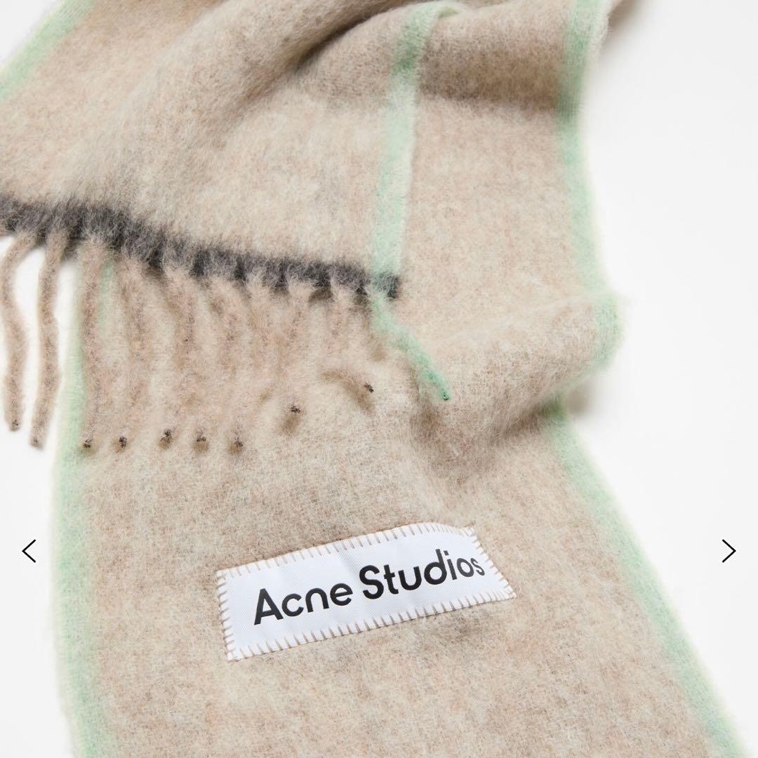 Acne Studios ウールモヘアスカーフ マフラー