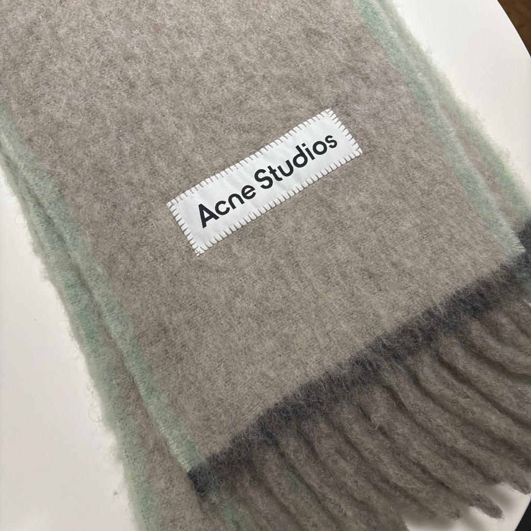 Acne Studios ウールモヘアスカーフ マフラー