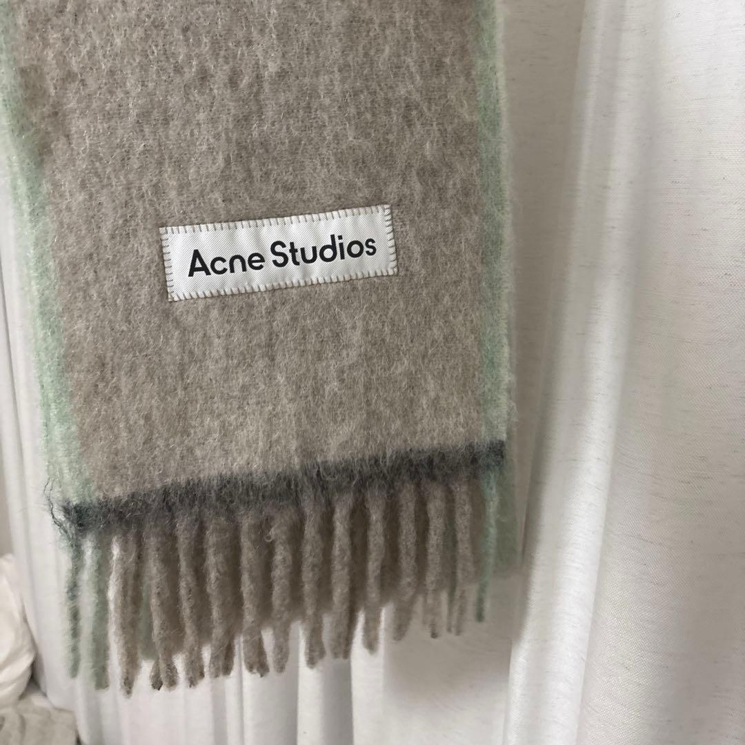 Acne Studios ウールモヘアスカーフ マフラー
