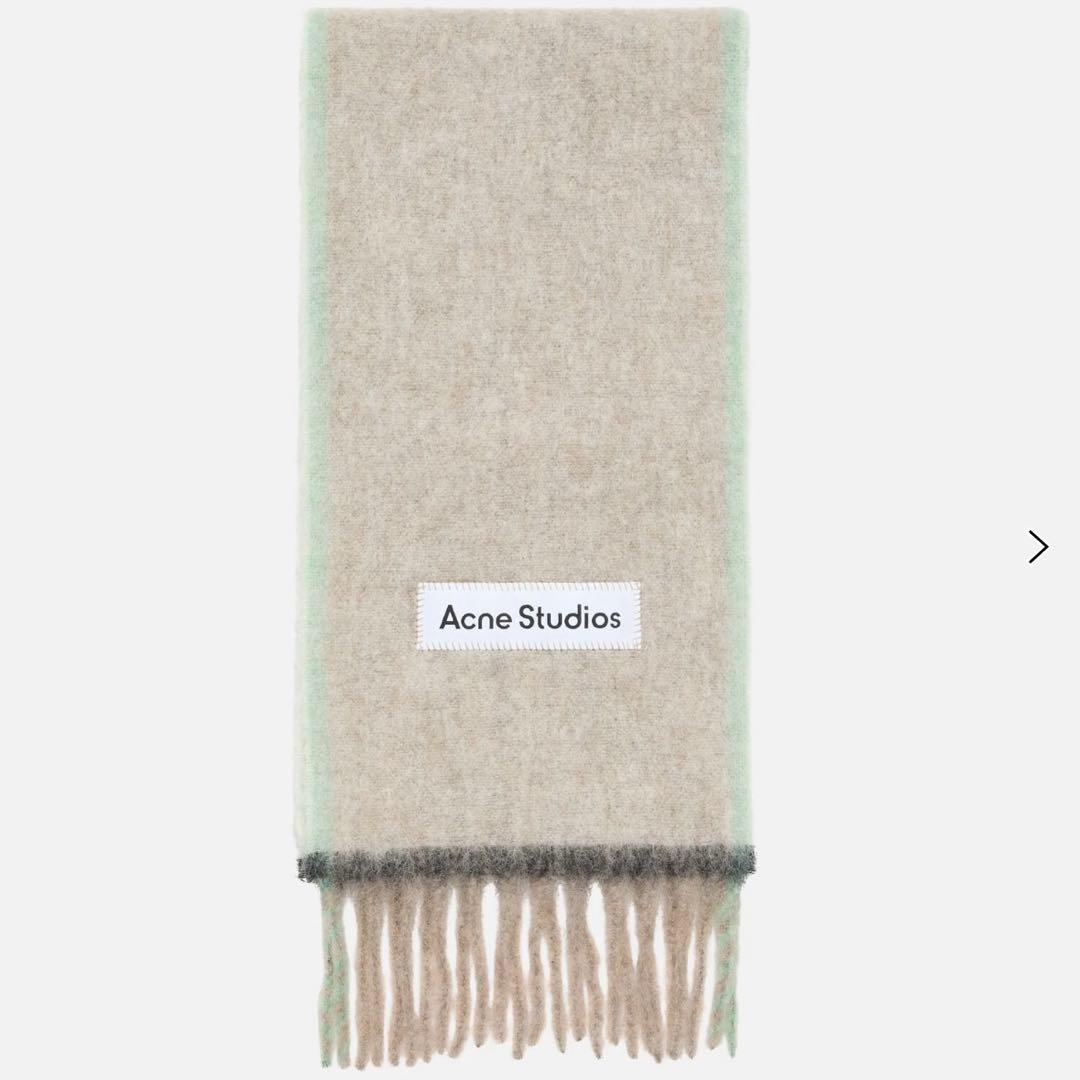 Acne Studios ウールモヘアスカーフ マフラー